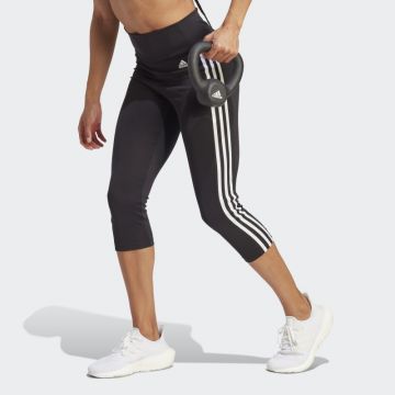 DESIGNED TO MOVE HIGH-RISE 3-STRIPES 3/4 SPORT